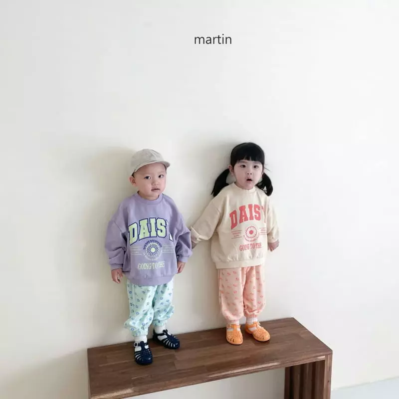 Martin - Korean Children Fashion - #childofig - Daisy Sweatshirt