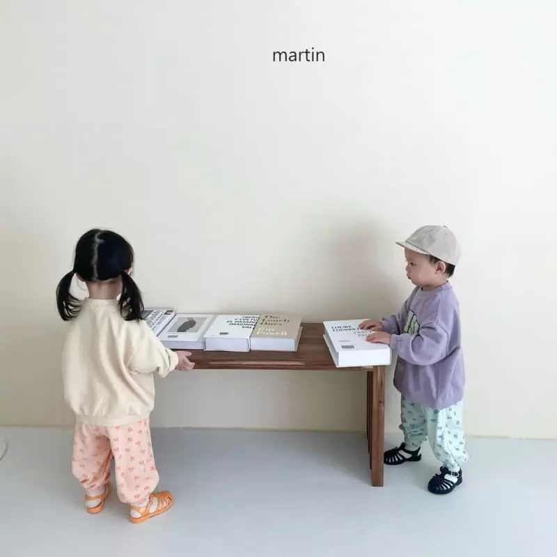 Martin - Korean Children Fashion - #childrensboutique - Daisy Towel Jogger Pants - 12