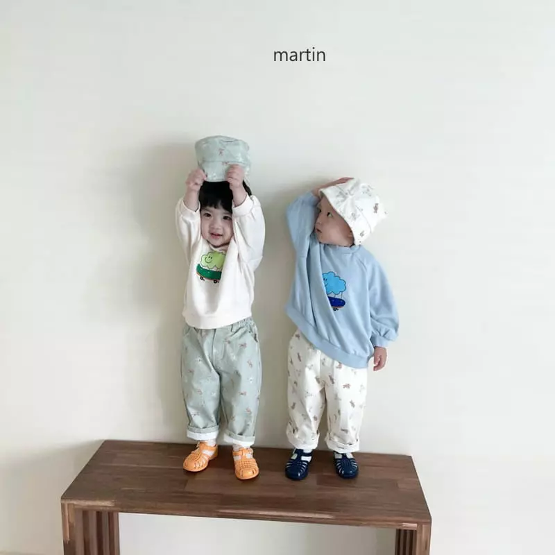 Martin - Korean Children Fashion - #designkidswear - Cloud Board Sweatshirt - 8