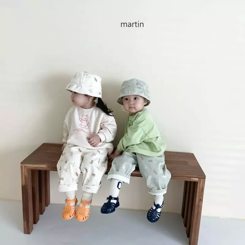 Martin - Korean Children Fashion - #designkidswear - Bear Buckethat - 7