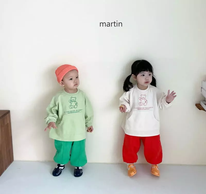 Martin - Korean Children Fashion - #designkidswear - Kangaroo Pocket Tee