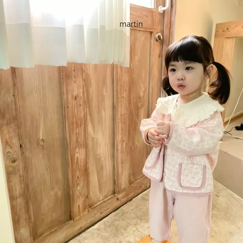 Martin - Korean Children Fashion - #discoveringself - Flower Paint Cardigan - 10