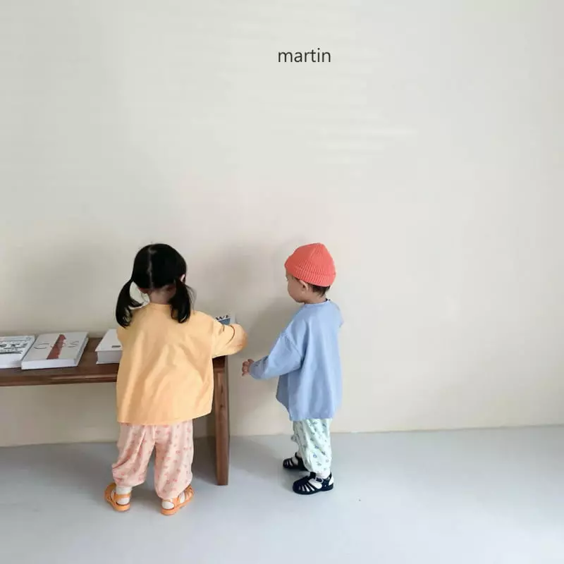 Martin - Korean Children Fashion - #kidsshorts - Cos Single Tee - 5