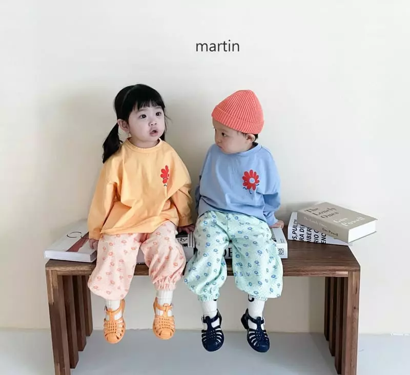 Martin - Korean Children Fashion - #kidsstore - Daisy Towel Jogger Pants