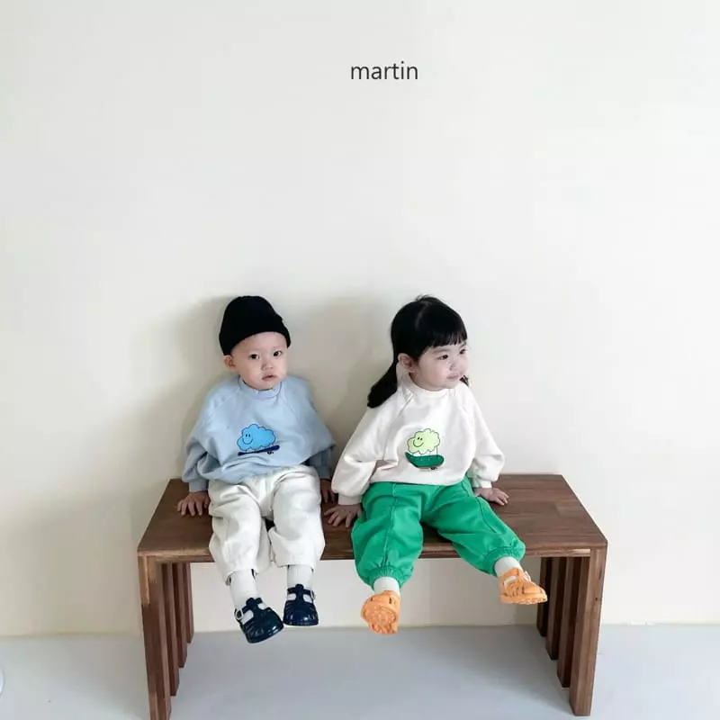 Martin - Korean Children Fashion - #prettylittlegirls - Cloud Board Sweatshirt - 2