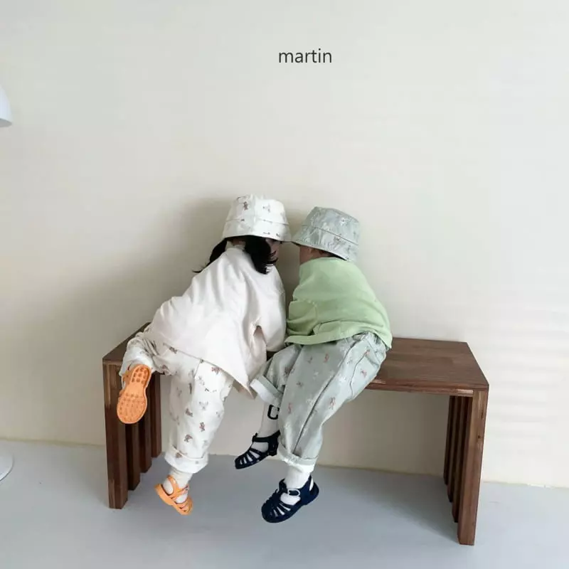 Martin - Korean Children Fashion - #toddlerclothing - Bear Buckethat - 4