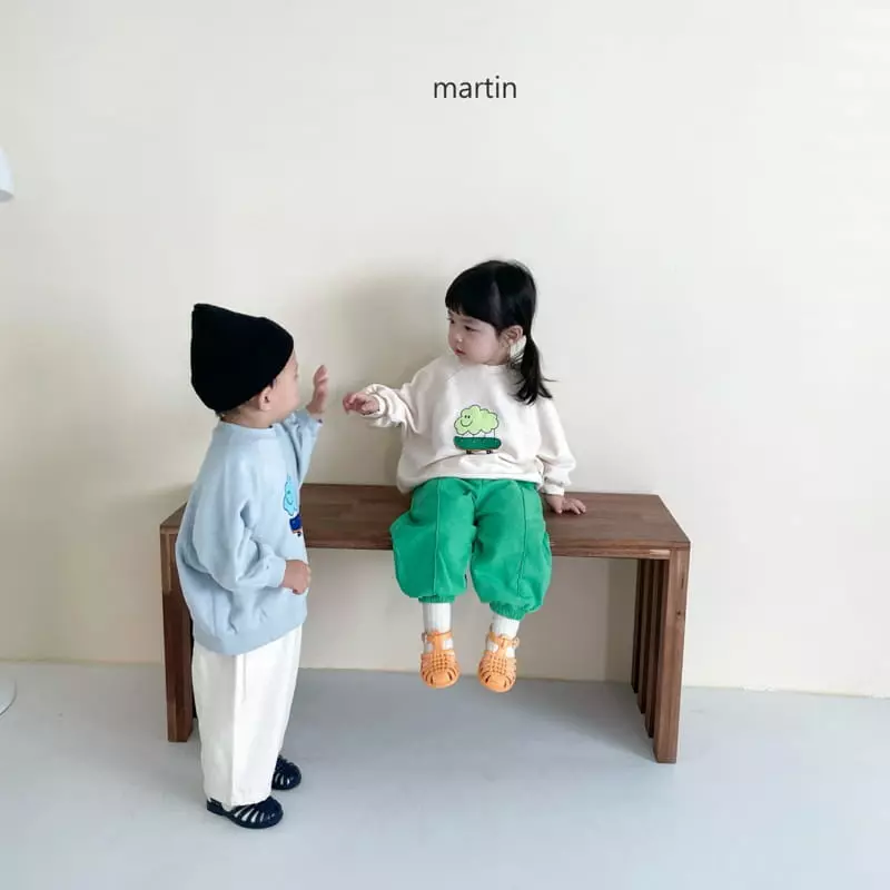Martin - Korean Children Fashion - #todddlerfashion - Cloud Board Sweatshirt - 3
