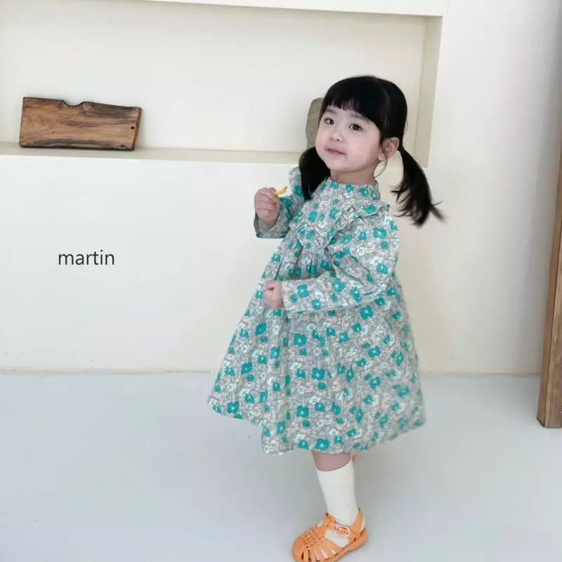 Martin - Korean Children Fashion - #toddlerclothing - Flower Puff One-piece - 7