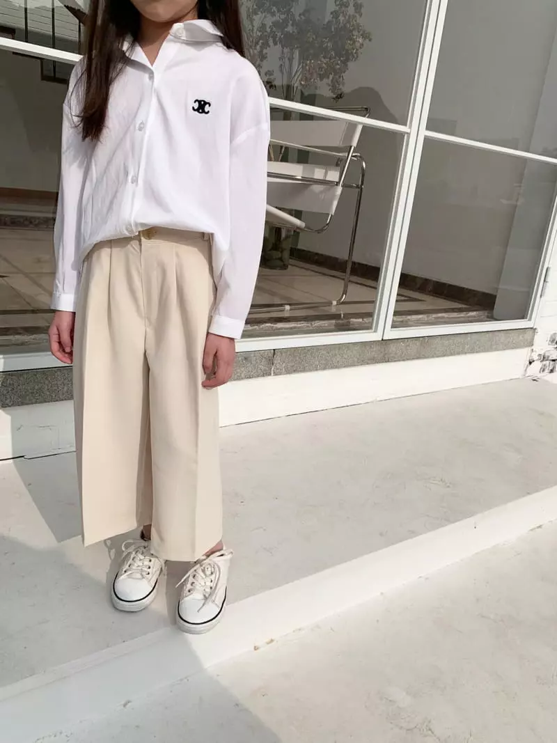 Matilda & Lee - Korean Children Fashion - #kidzfashiontrend - Pintuck Wide Pants - 4