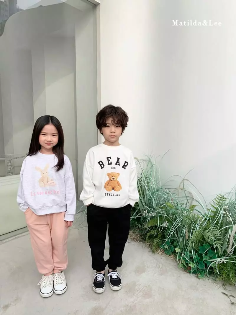 Matilda & Lee - Korean Children Fashion - #Kfashion4kids - Bear Sweatshirt - 9