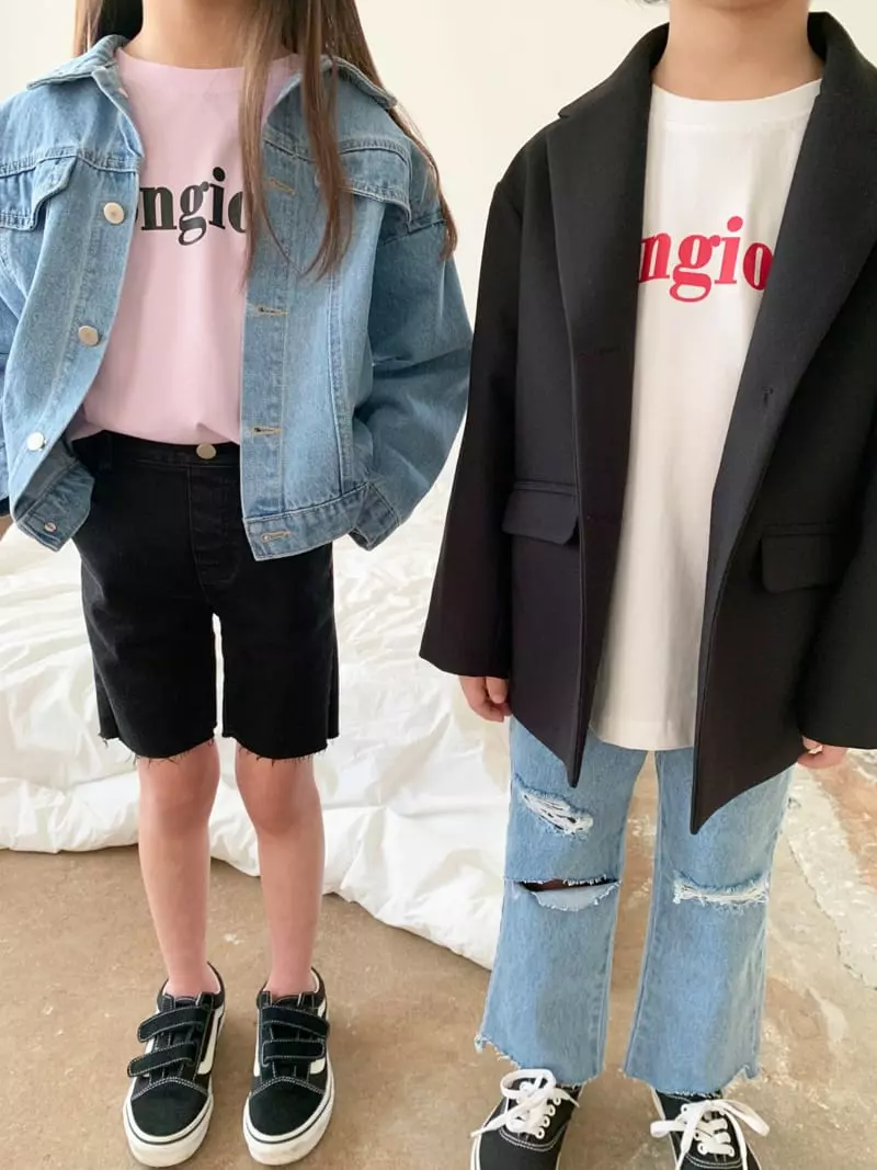Matilda & Lee - Korean Children Fashion - #Kfashion4kids - Buon Giorno Tee - 7