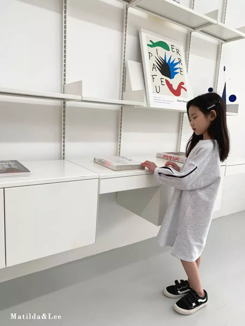 Matilda & Lee - Korean Children Fashion - #Kfashion4kids - C Patch One-piece - 2