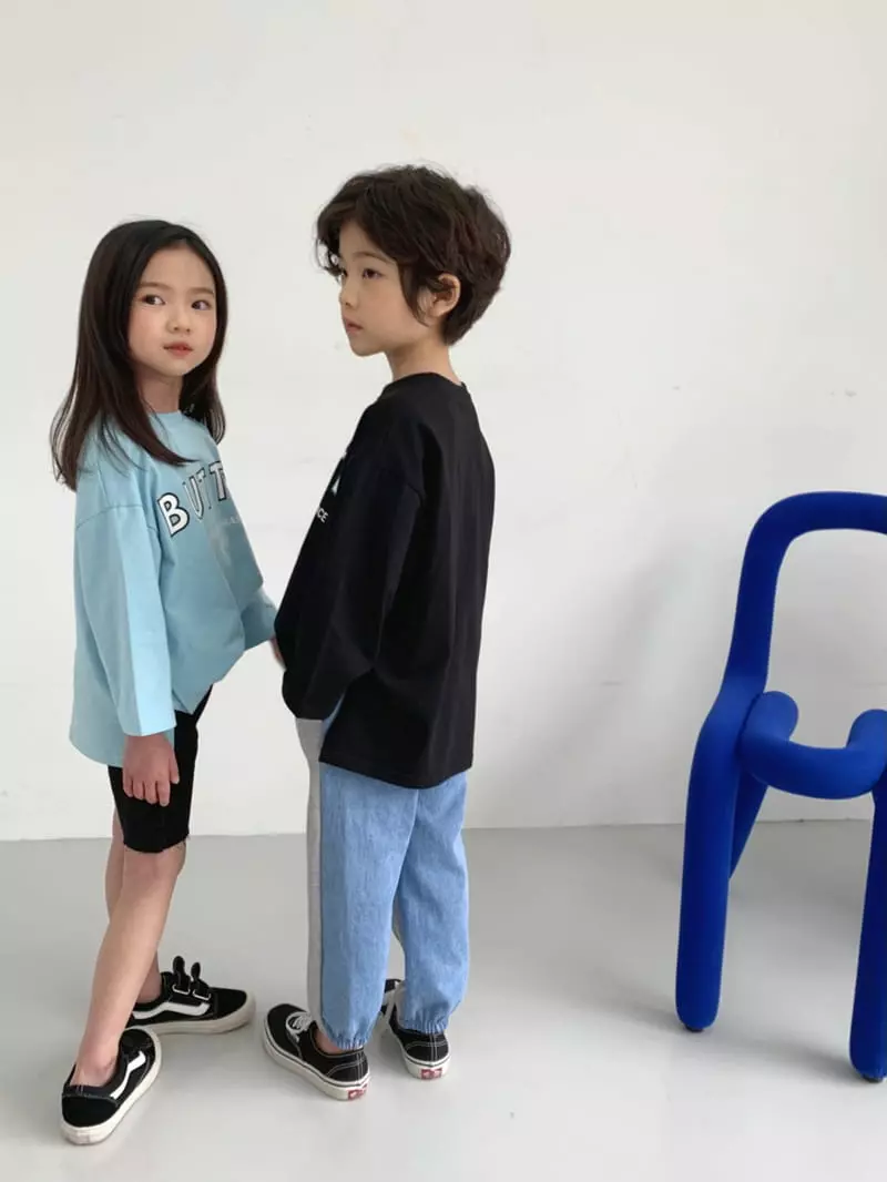Matilda & Lee - Korean Children Fashion - #Kfashion4kids - Butter Slit Tee - 12