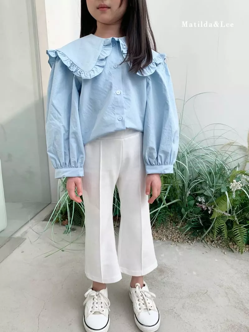 Matilda & Lee - Korean Children Fashion - #childofig - Collar Blouse - 5