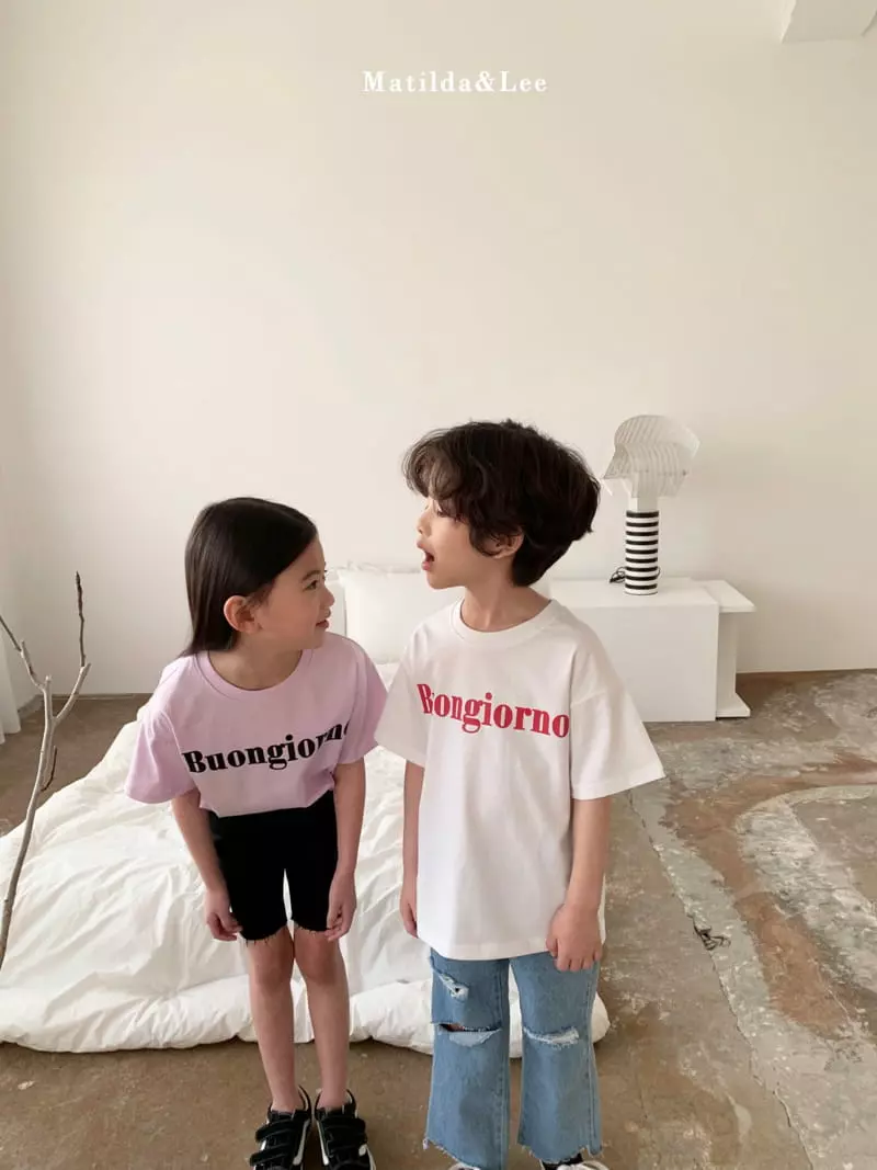 Matilda & Lee - Korean Children Fashion - #childofig - Buon Giorno Tee - 12