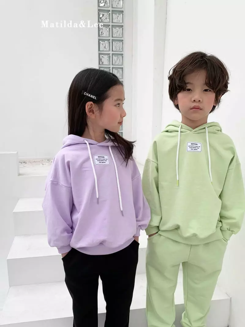 Matilda & Lee - Korean Children Fashion - #childofig - Spring Label Hoody - 11