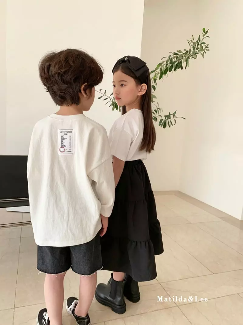 Matilda & Lee - Korean Children Fashion - #childofig - List Tee - 8