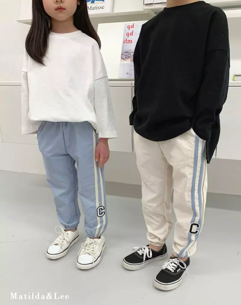 Matilda & Lee - Korean Children Fashion - #childofig - C Patch Pants - 5