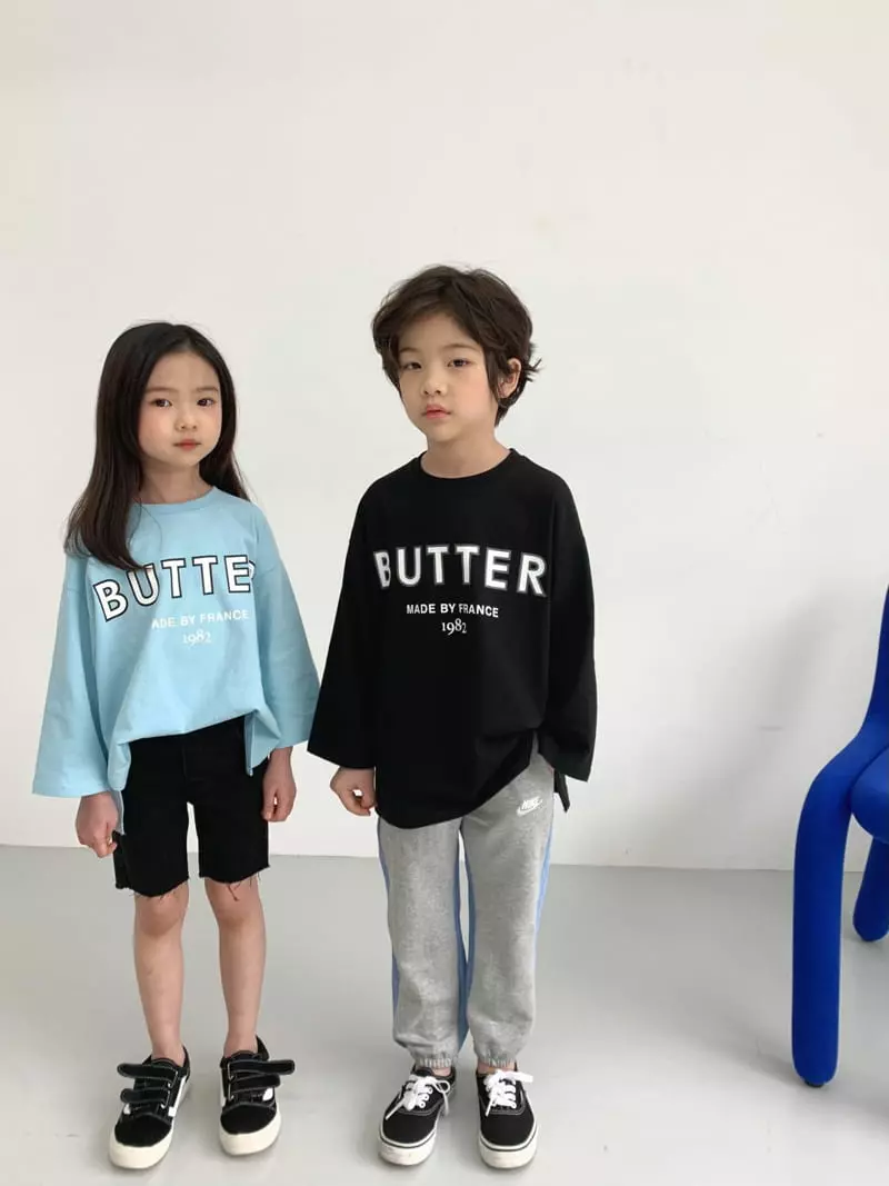 Matilda & Lee - Korean Children Fashion - #childofig - Butter Slit Tee - 3