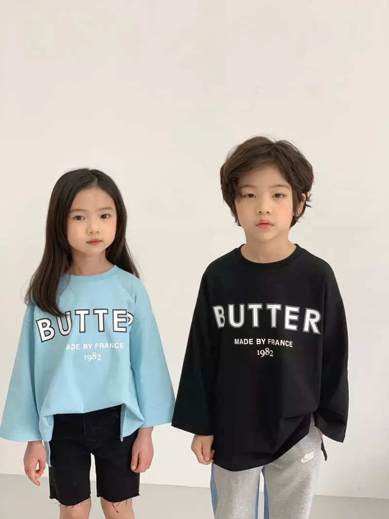 Matilda & Lee - Korean Children Fashion - #childofig - Butter Slit Tee - 4