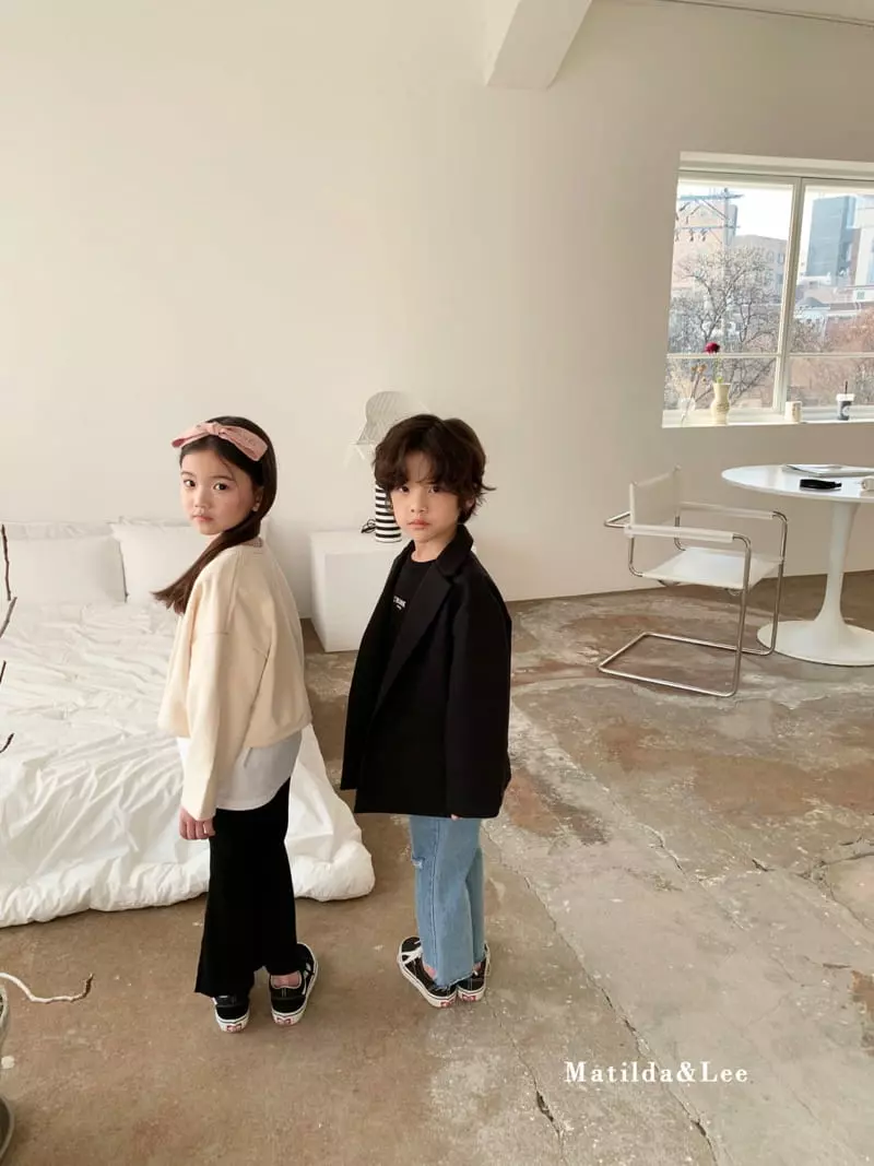 Matilda & Lee - Korean Children Fashion - #childrensboutique - Slit Rib Pants - 9