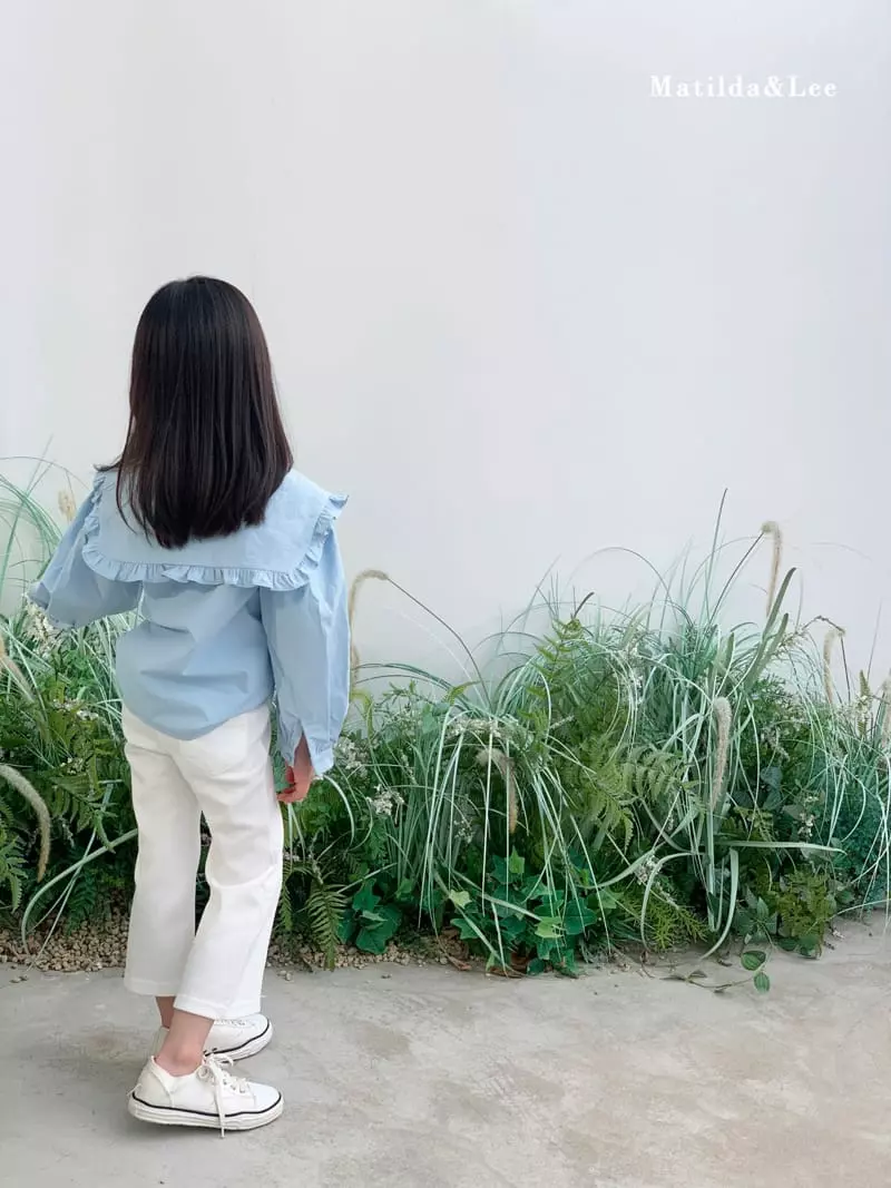 Matilda & Lee - Korean Children Fashion - #childrensboutique - Collar Blouse - 6