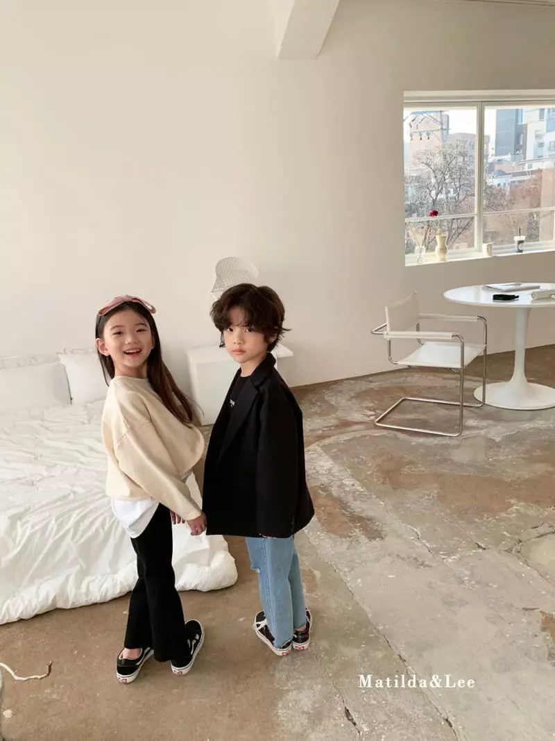 Matilda & Lee - Korean Children Fashion - #designkidswear - Slit Rib Pants - 10