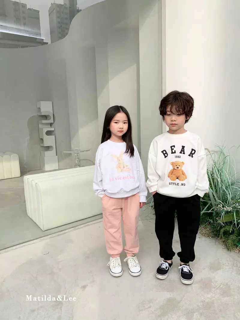Matilda & Lee - Korean Children Fashion - #designkidswear - Labee Sweatshirt - 5