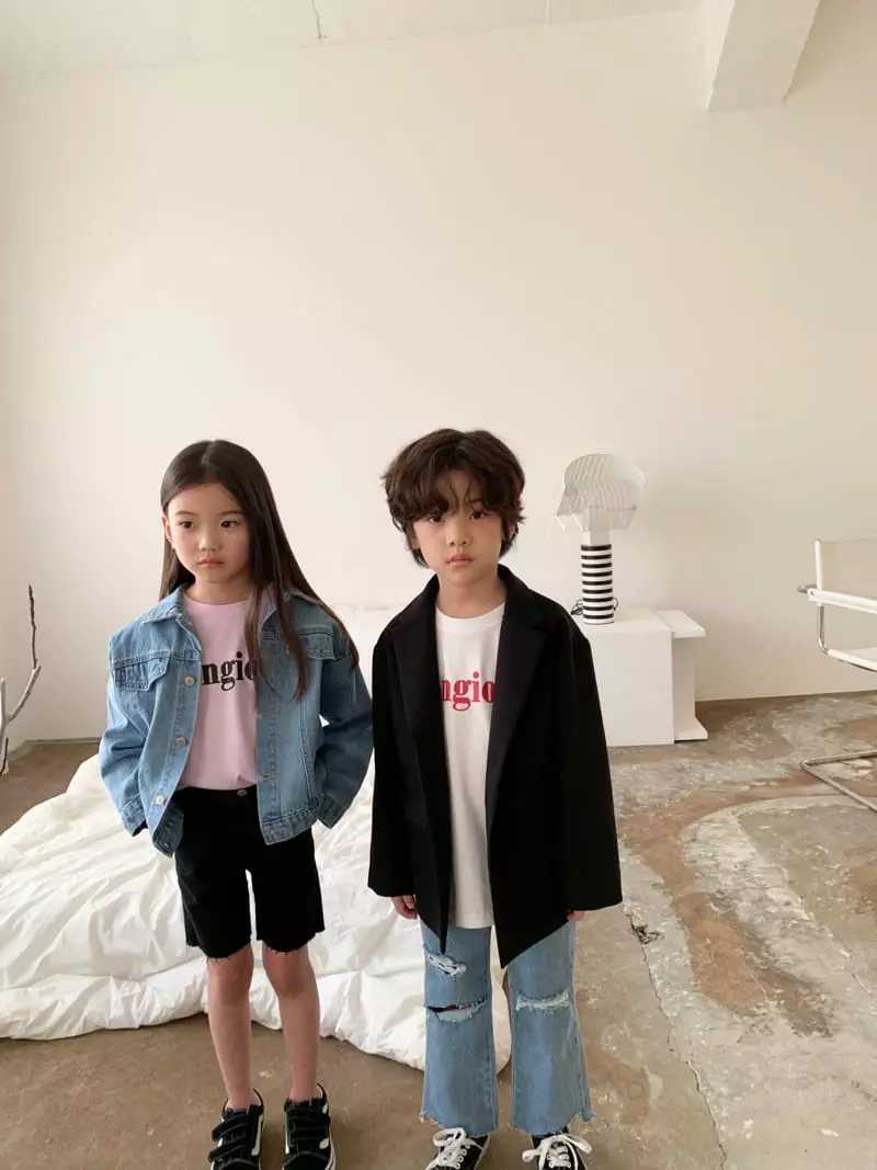 Matilda & Lee - Korean Children Fashion - #discoveringself - Buon Giorno Tee - 2