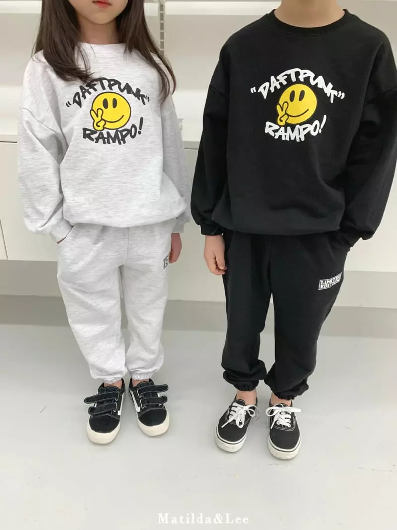 Matilda & Lee - Korean Children Fashion - #fashionkids - Smile String Top Bottom Set - 11