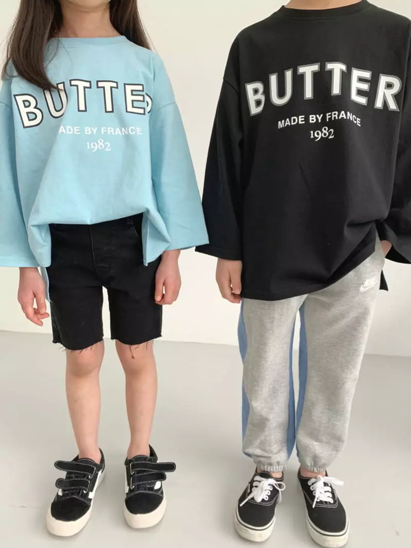 Matilda & Lee - Korean Children Fashion - #fashionkids - Butter Slit Tee - 8