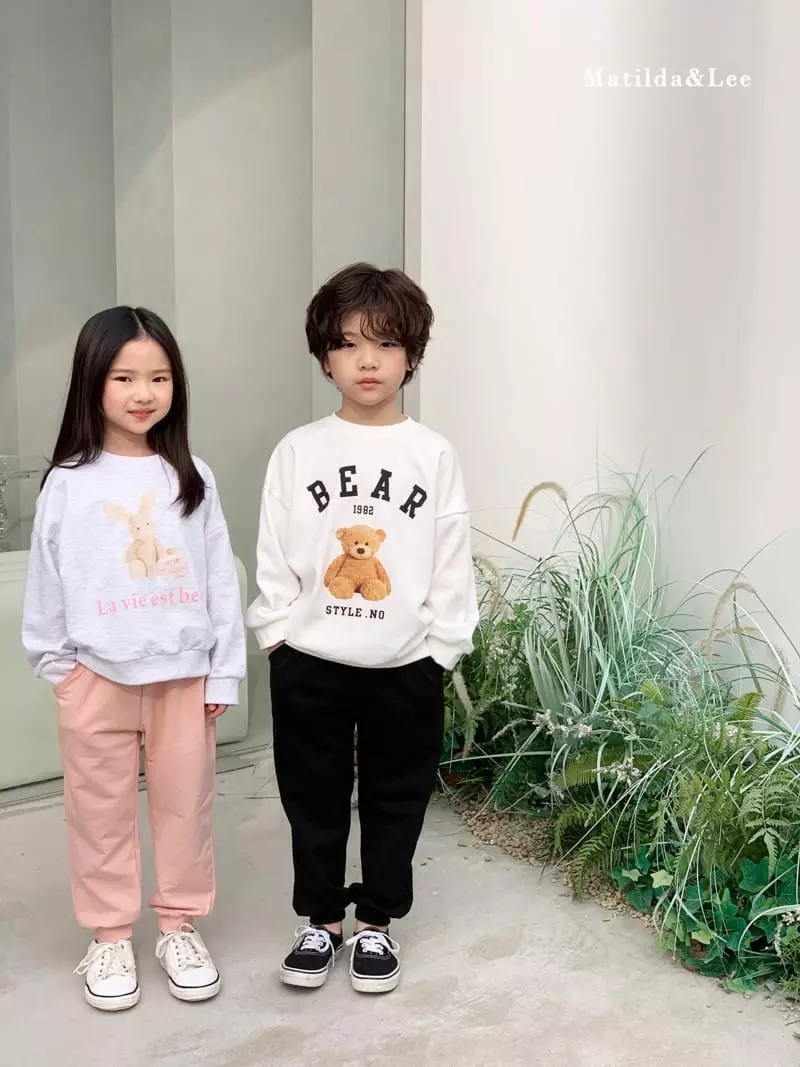 Matilda & Lee - Korean Children Fashion - #kidsshorts - Labee Sweatshirt - 8