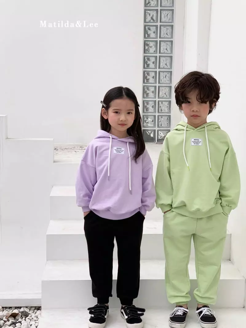 Matilda & Lee - Korean Children Fashion - #kidsshorts - Spring Label Hoody - 2