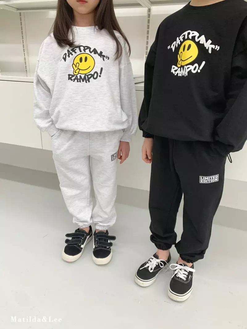 Matilda & Lee - Korean Children Fashion - #kidsshorts - Smile String Top Bottom Set - 12