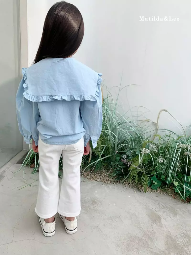 Matilda & Lee - Korean Children Fashion - #kidsstore - Collar Blouse - 11