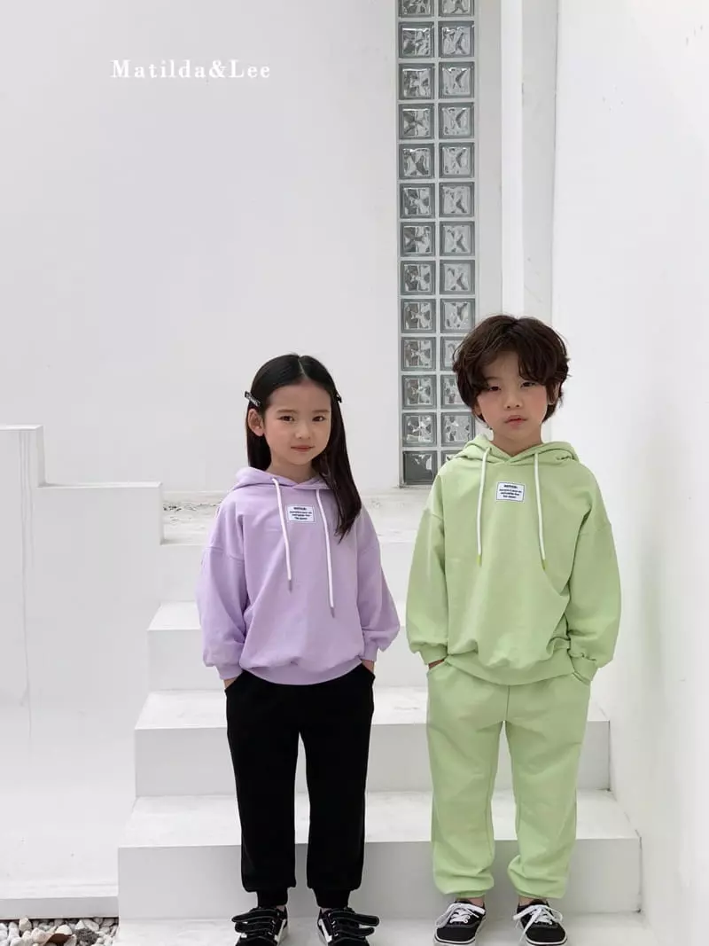 Matilda & Lee - Korean Children Fashion - #kidsstore - Spring Label Hoody - 4