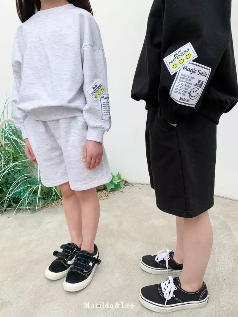 Matilda & Lee - Korean Children Fashion - #littlefashionista - Patch Top Short Set - 9