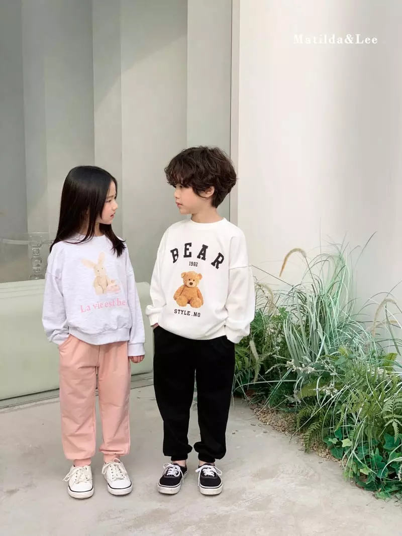 Matilda & Lee - Korean Children Fashion - #littlefashionista - Labee Sweatshirt - 12
