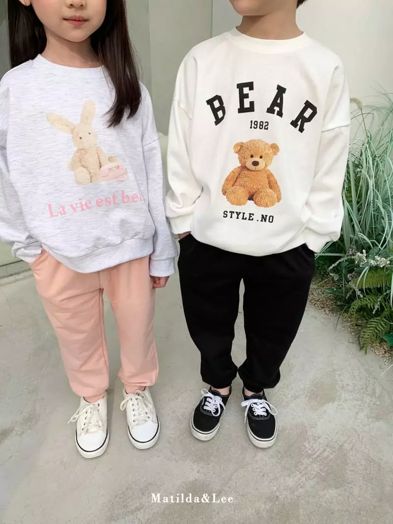 Matilda & Lee - Korean Children Fashion - #magicofchildhood - Bear Sweatshirt - 11
