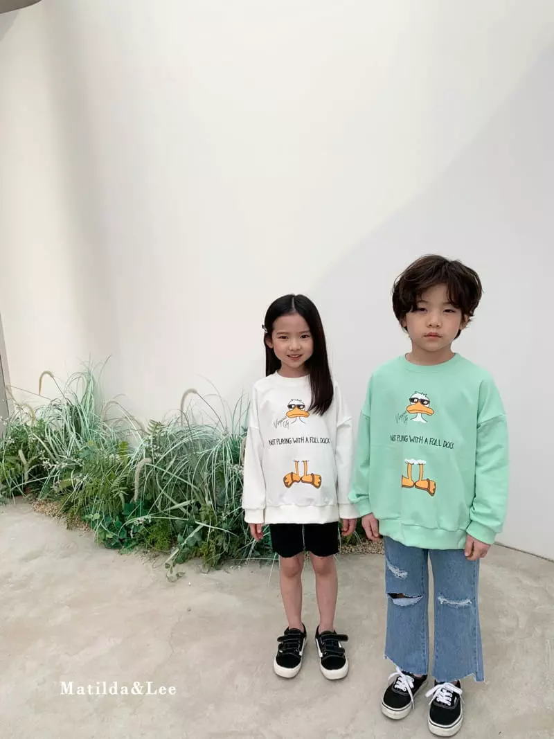 Matilda & Lee - Korean Children Fashion - #magicofchildhood - Duck Sweatshirt - 8