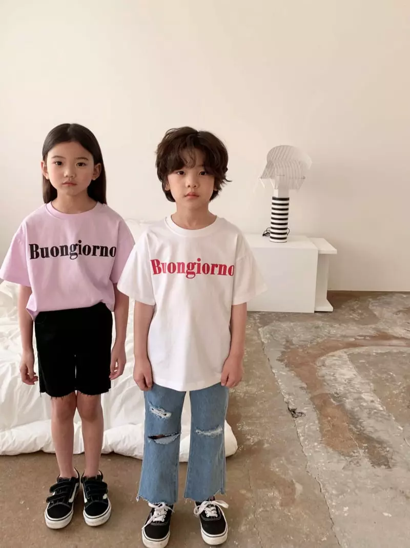 Matilda & Lee - Korean Children Fashion - #minifashionista - Buon Giorno Tee - 10