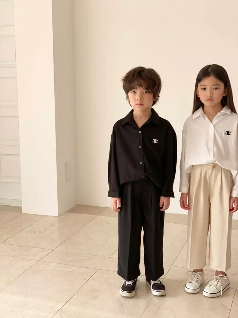 Matilda & Lee - Korean Children Fashion - #prettylittlegirls - Pintuck Wide Pants - 8