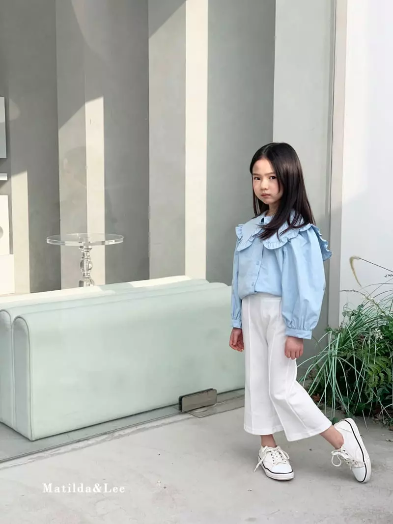 Matilda & Lee - Korean Children Fashion - #prettylittlegirls - Collar Blouse