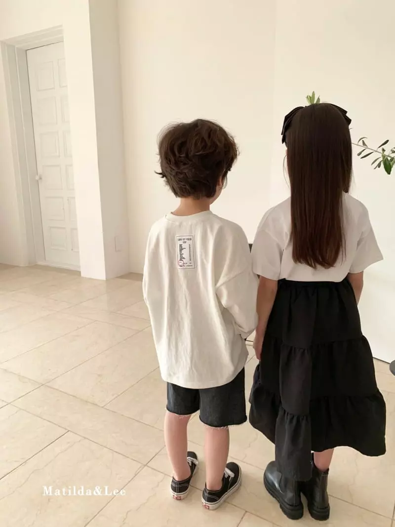 Matilda & Lee - Korean Children Fashion - #prettylittlegirls - List Tee - 7