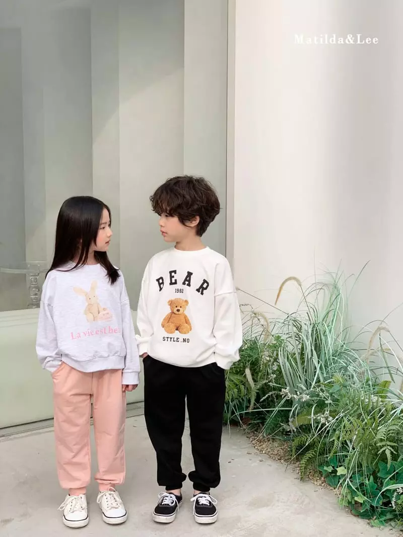Matilda & Lee - Korean Children Fashion - #stylishchildhood - Labee Sweatshirt - 2