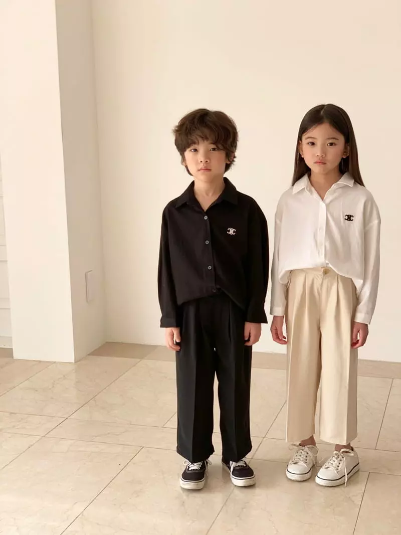 Matilda & Lee - Korean Children Fashion - #todddlerfashion - Pintuck Wide Pants - 9