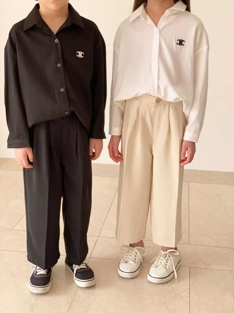 Matilda & Lee - Korean Children Fashion - #toddlerclothing - Pintuck Wide Pants - 10