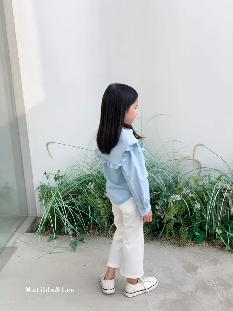 Matilda & Lee - Korean Children Fashion - #toddlerclothing - Collar Blouse - 3