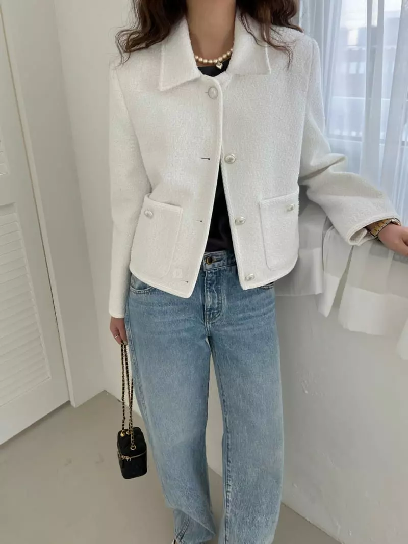 Mellor - Korean Women Fashion - #momslook - Pentone Jacket - 3