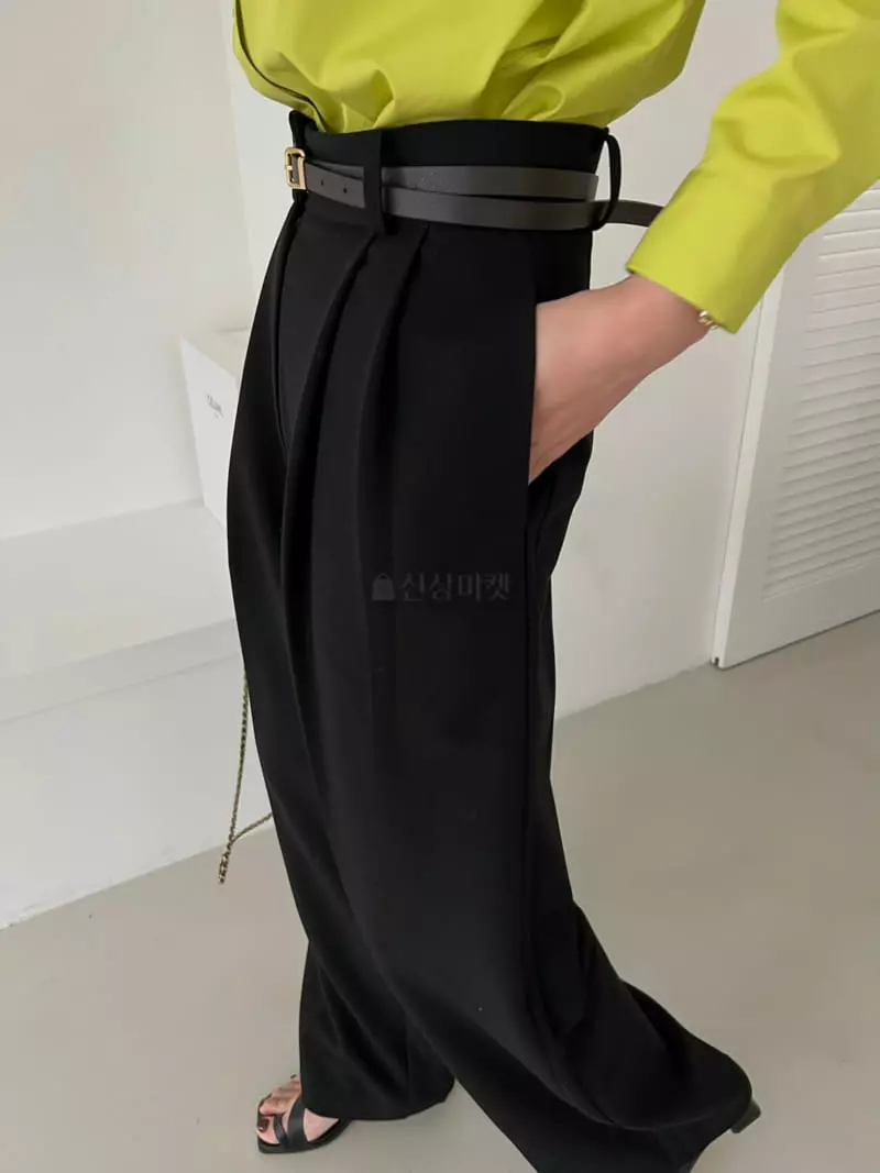 Mellor - Korean Women Fashion - #momslook - Side Pants - 2